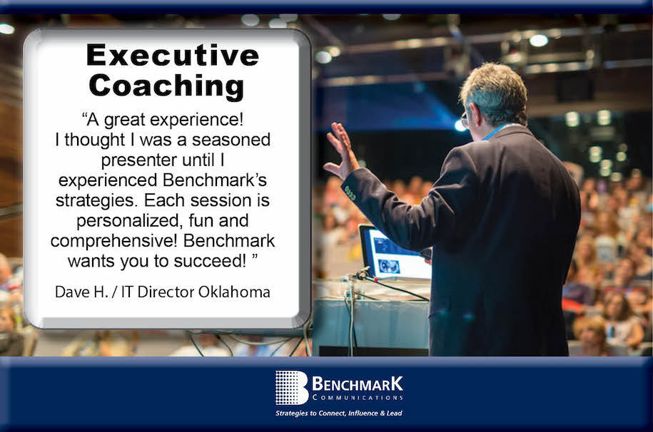 executive presentation skills coaching podium