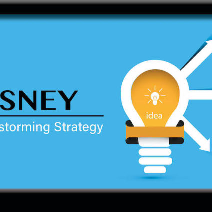 Disney brainstorming strategy graphic